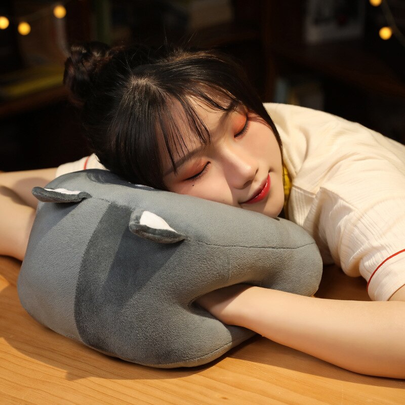 Hand Warmer Nap Pillow Cushion Office Nap Pillow Artifact Students' Lunch Break Lying Table Pillow Girls Sleeping Pillow