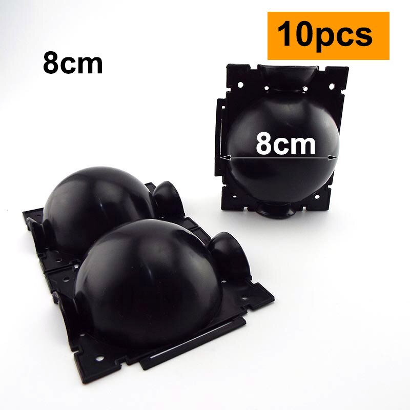 10/20 st frukt växt träd rotklump rotlåda plastlåda förökningslåda ympning roter växande högtrycksförädlingsboll: 8cm 10 st