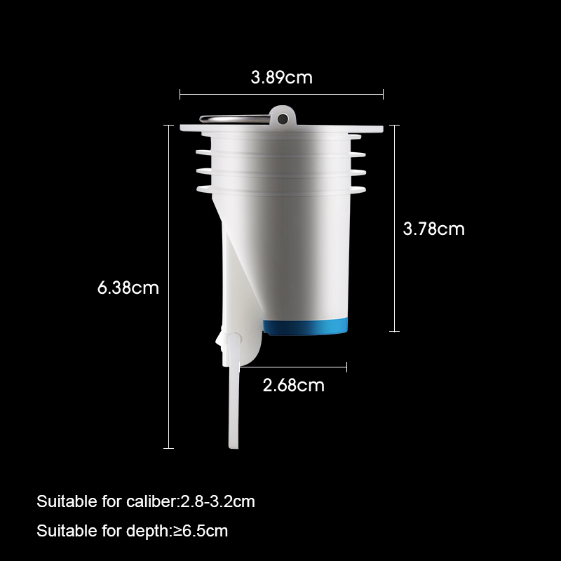 Afvoerputje Deodorizer Anti-Geur Drain Kern Deodorant Klep Wc Anti-0dor Anti-geur Kern Riool Afdichting Lek Sifon bad Plug: C1