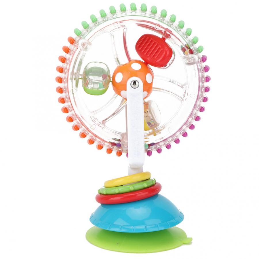 Baby Aktivität Spielzeug Ebene Riesenrad Rassel Spielzeug Intelligenz Entwicklung Puzzle Baby Esszimmer Stuhl Warenkorb Saugnapf Spielzeug für Art