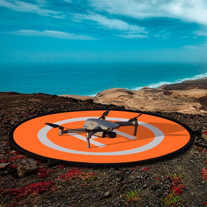 Universal Drones Landing Pad Portable Foldable Landing Pads for D-ji Mavic Air 2/2/Pro/Air/Mini/Spark RC Drones Helicopter