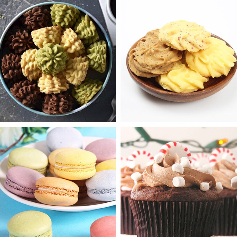 8/26Pcs Reusable Icing Piping Nozzles Set Pastry Bag Cake Decorating Tools Set Stainless Steel Kitchen Gadgets Fondant Decor