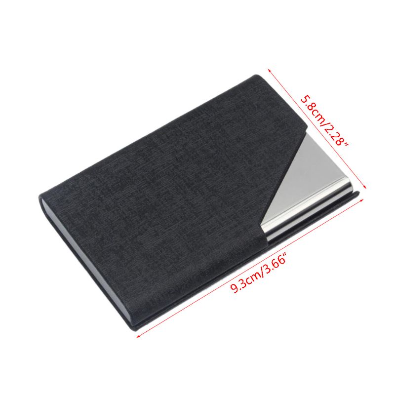 Business Name Card Holder Wallet Credit Card ID Case/Holder for Men & Women - Keep Your Business Cards Clean