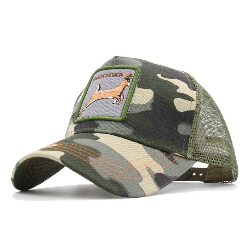 gorra de béisbol de malla Unisex encantadores animales gorras mujeres y hombres gorra Snapback papá sombrero verano hueso ajustable SA-8: 20