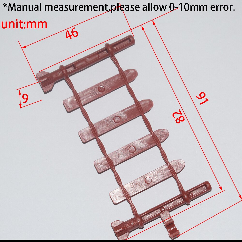 5/50pcs Model fence villa/hedge/garden railing/construction sand table model material/DIY toy parts technology model