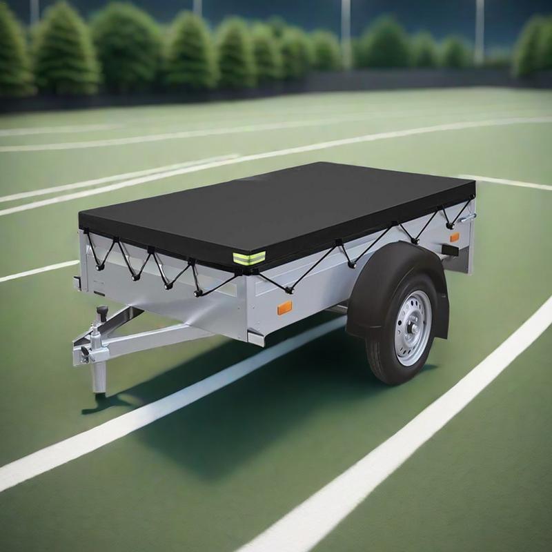 Waterproof Truck Bed Cover Heavy Duty Waterproof Pickup Bed Cover Reinforced Sewing Truck Bed Tarpaulin Cover For Most Common