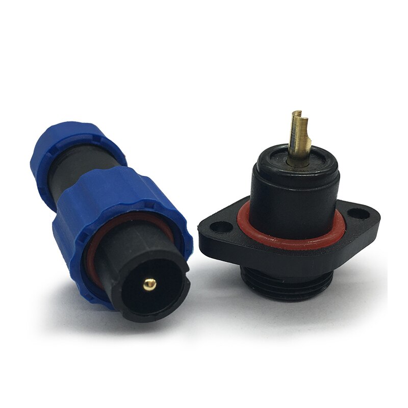 Luchtvaart Plug SP13 IP68 Waterdichte Connector Male Plug & Vrouwelijke Socket 1/2/3 .. 5 ../9P terug Moer Panel Mounted Draad Kabel Connector