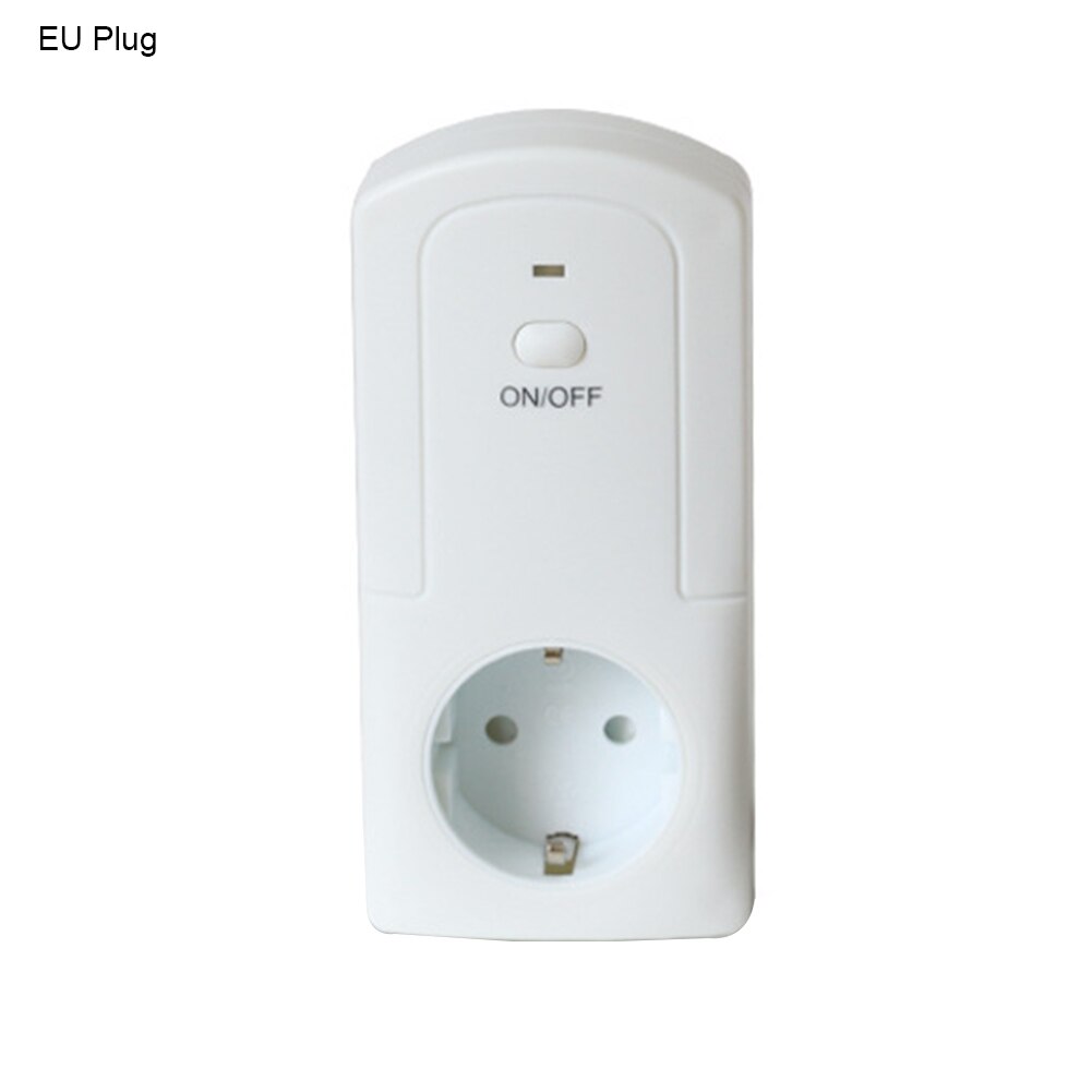 Temperatur luftfuktighet wifi termostat modul timer smart eluttag vägguttag modul timer smart eluttag vägguttag: Vit eu-kontakt