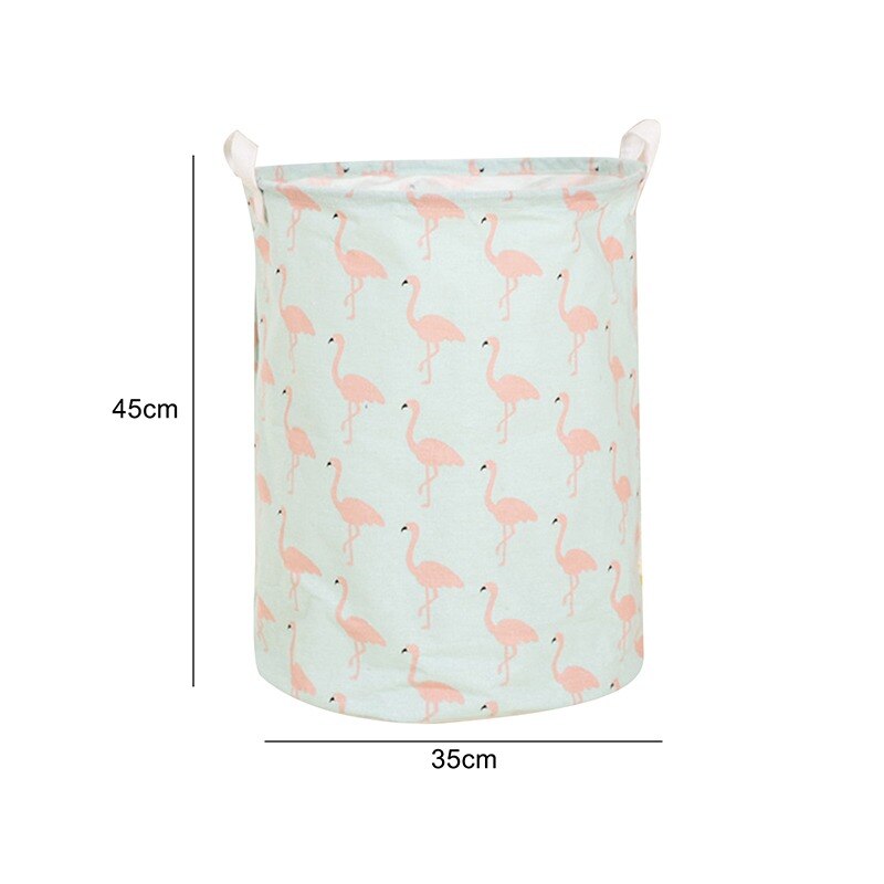 Laundry Basket Foldable Toy Storage Baskets Picnic Dirty Clothes Basket Box Cotton Wash Clothes Box Baby Organizer: 7