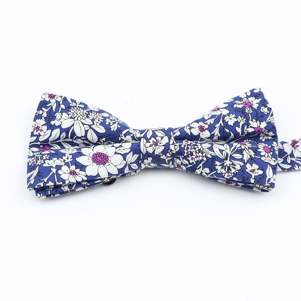 Kleurrijke Bloemen Strikjes Mode Katoen Print Bowtie Stropdassen Voor Mannen Wedding Party Pakken Gravata Vlinder Sjaaldassen