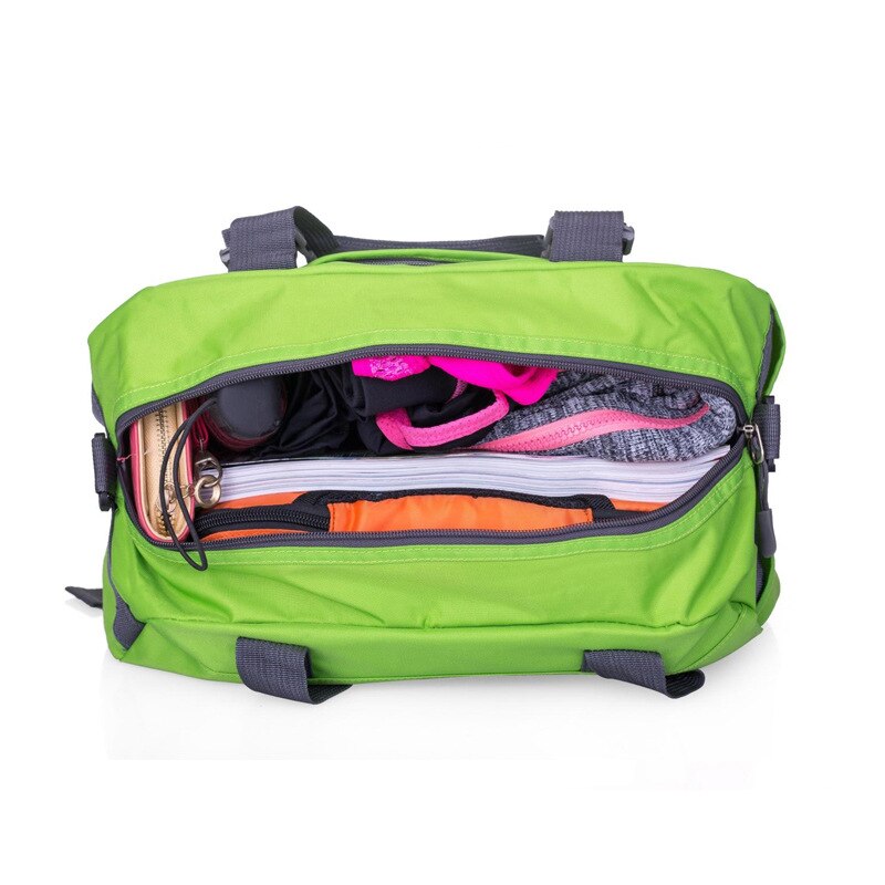 Jooga fitness laukku vedenpitävä nylon harjoitus olka crossbody urheilulaukku naisille fitness matka duffelivaatteet kuntosalilaukut