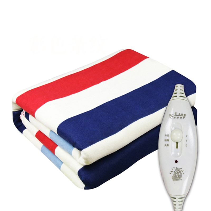 Double couverture électrique simple 220V couverture chauffante électrique lit plus couverture chauffante électrique Thermostat chauffage rapide coussin chauffant: 150x120cm
