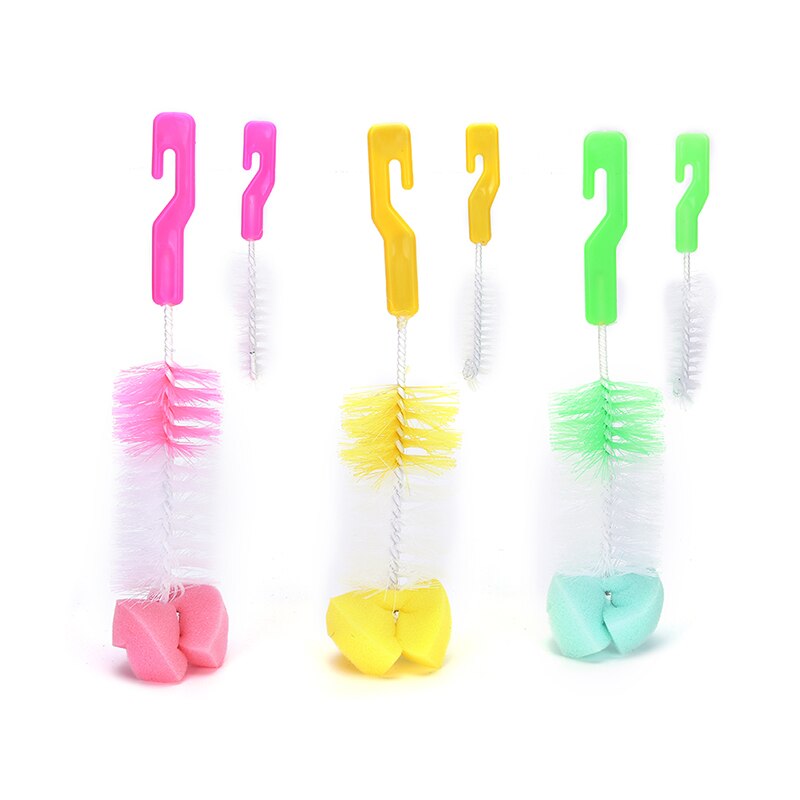 Teat Teapot Nozzle Spout Tube Nylon Cleaning Baby Milk Bottle Nipple Clean Brush,