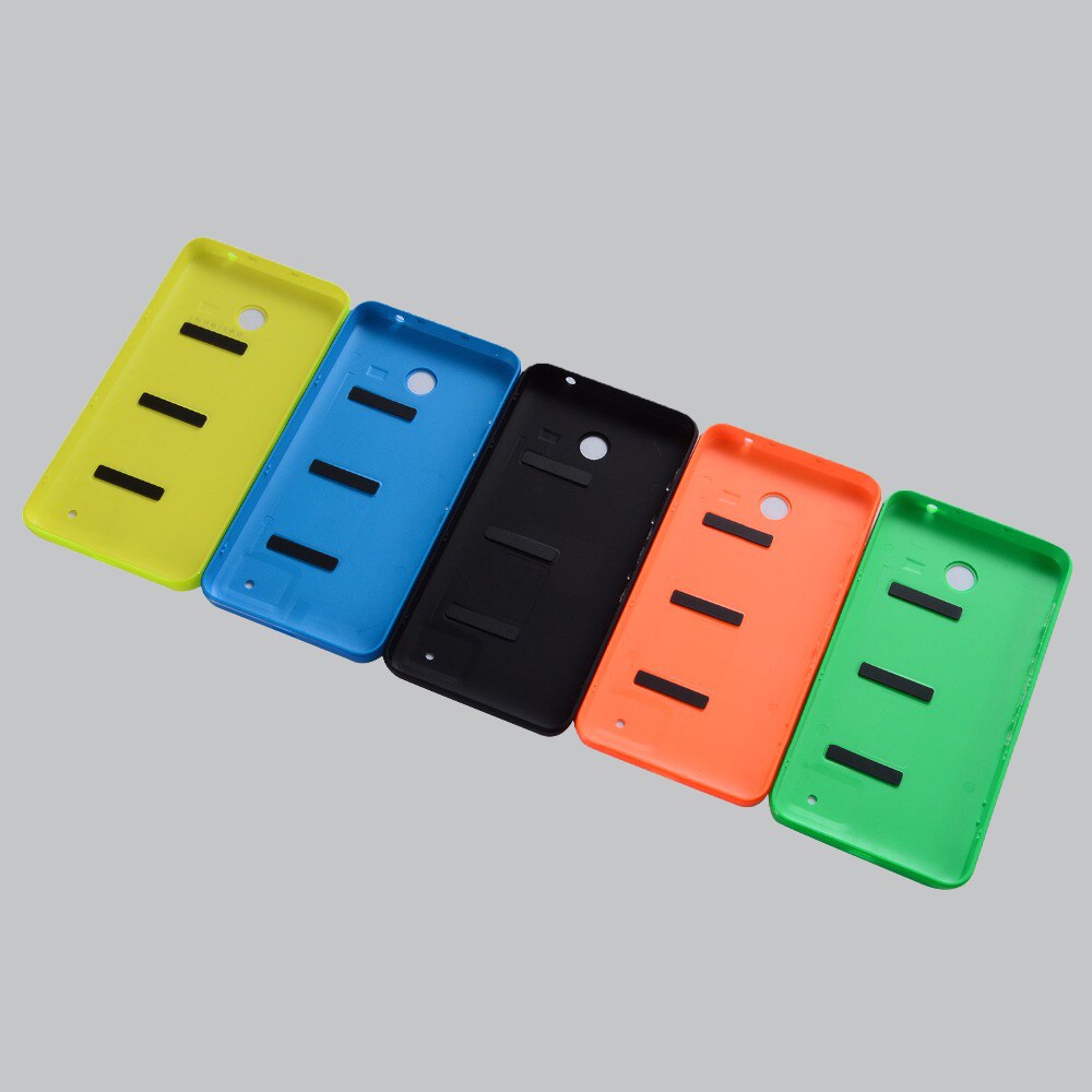 boîtier couvercle de batterie pour Nokia Lumia 630 635 N630 N635 étui de porte arrière avec boutons de Volume d'alimentation