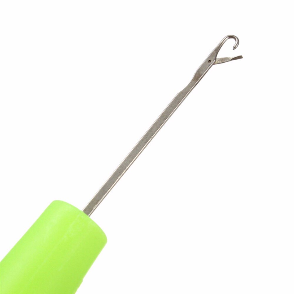 Small Hair Braid Metal Needle Crochet Hook Knitting Needles Lock Hair Micro Braid Needle Tool Hooks Needles