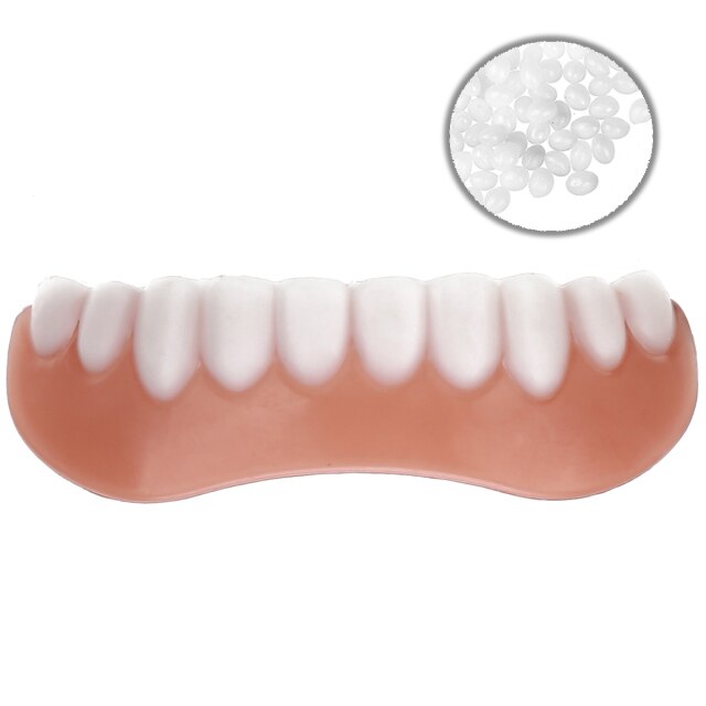 Dentaduras cosméticas para mujeres y hombres, cuidado bucal, belleza, superior/inferior: Lower teeth