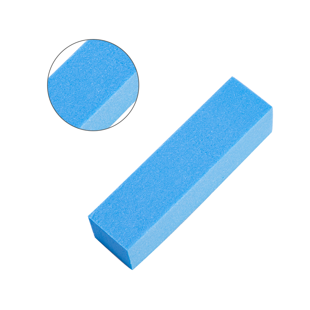 1/5/10pcs Pink Form Nail Buffers Sponge Nail File Buffer Block Polish Manicure Pedicure Sanding Buffer Strips Nail Art Tool: blue