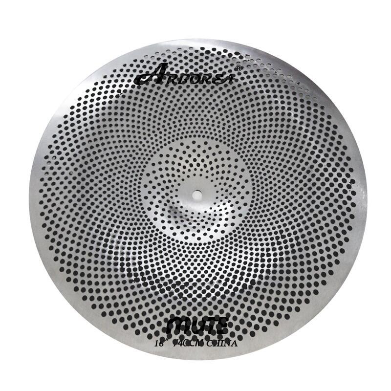 Arborea Mute Cymbals Low Volume 16" China Silver/Golden/Black/Colorful Good Sound: Default Title