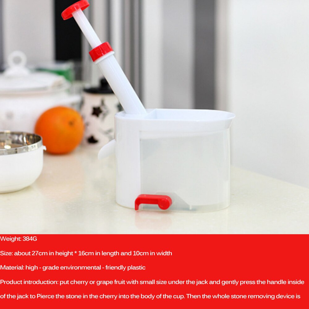 Extracteur de noyau de cerise avec récipient, Gadgets de cuisine, outils, nouveauté, Super noyau de cerise, 10 pièces
