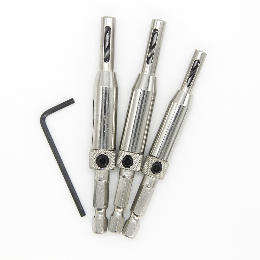 1/3/4/7 peças hss 1/4 ''hex shank autocentrante fechadura da porta dobradiça broca ferramenta de furo piloto 5/64 7/64 9/64 11/64 13/64 1/4 polegadas