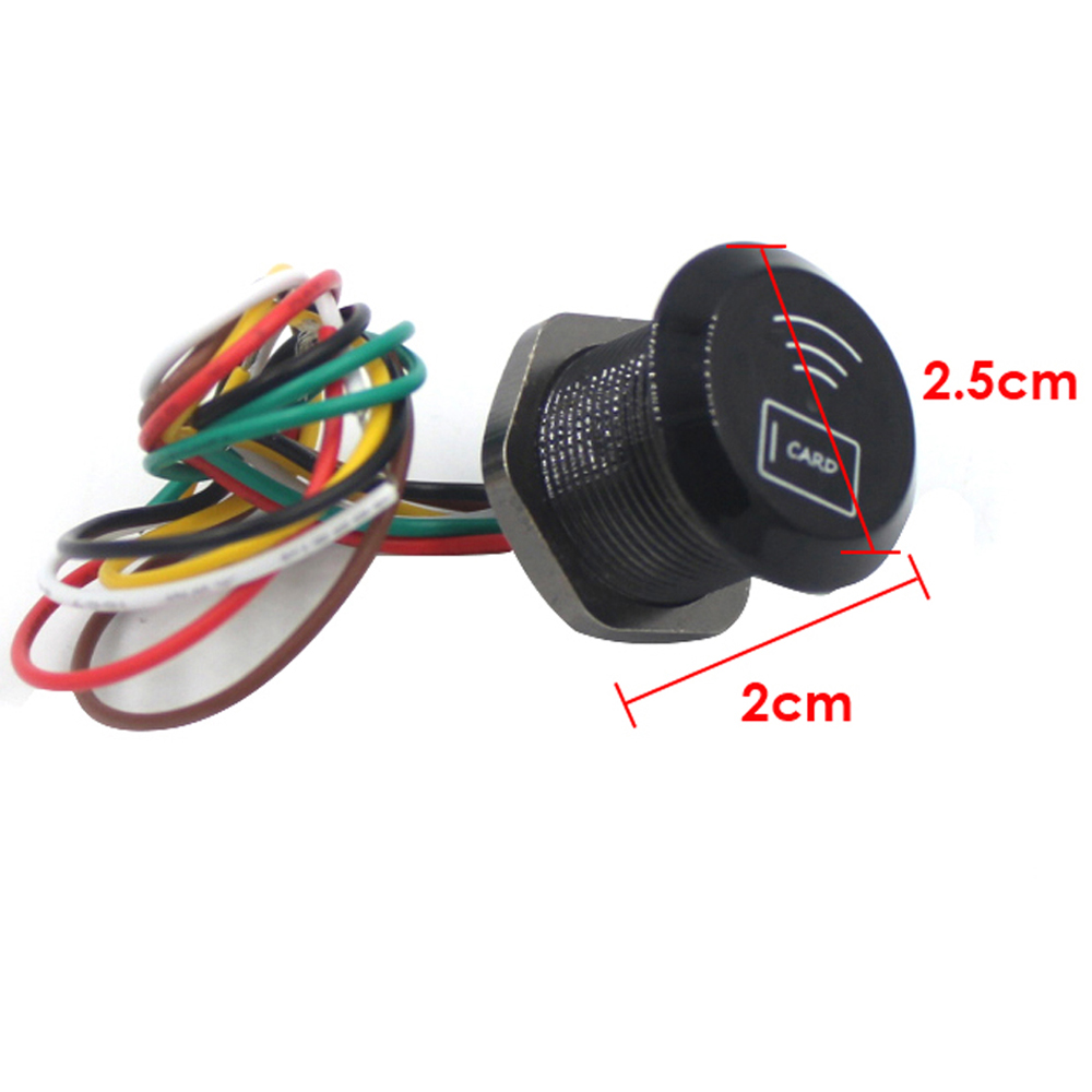 Mini Smallest 125khz 13.56Mhz Wiegand 26/34 RFID Card Reader Door Access Control Slave Reader Proximity RFID Wiegand Reader