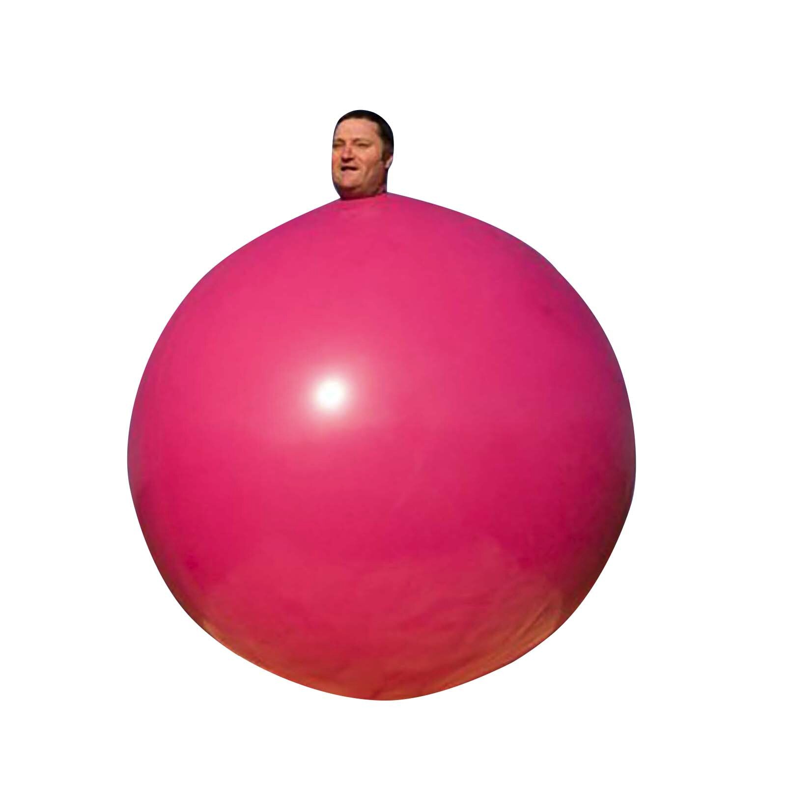 66 inch Climb-in Ballon Round Latex Giant Large Party Inflatable Air Birthday Party Supplies Round Climb-in Balloon for Games