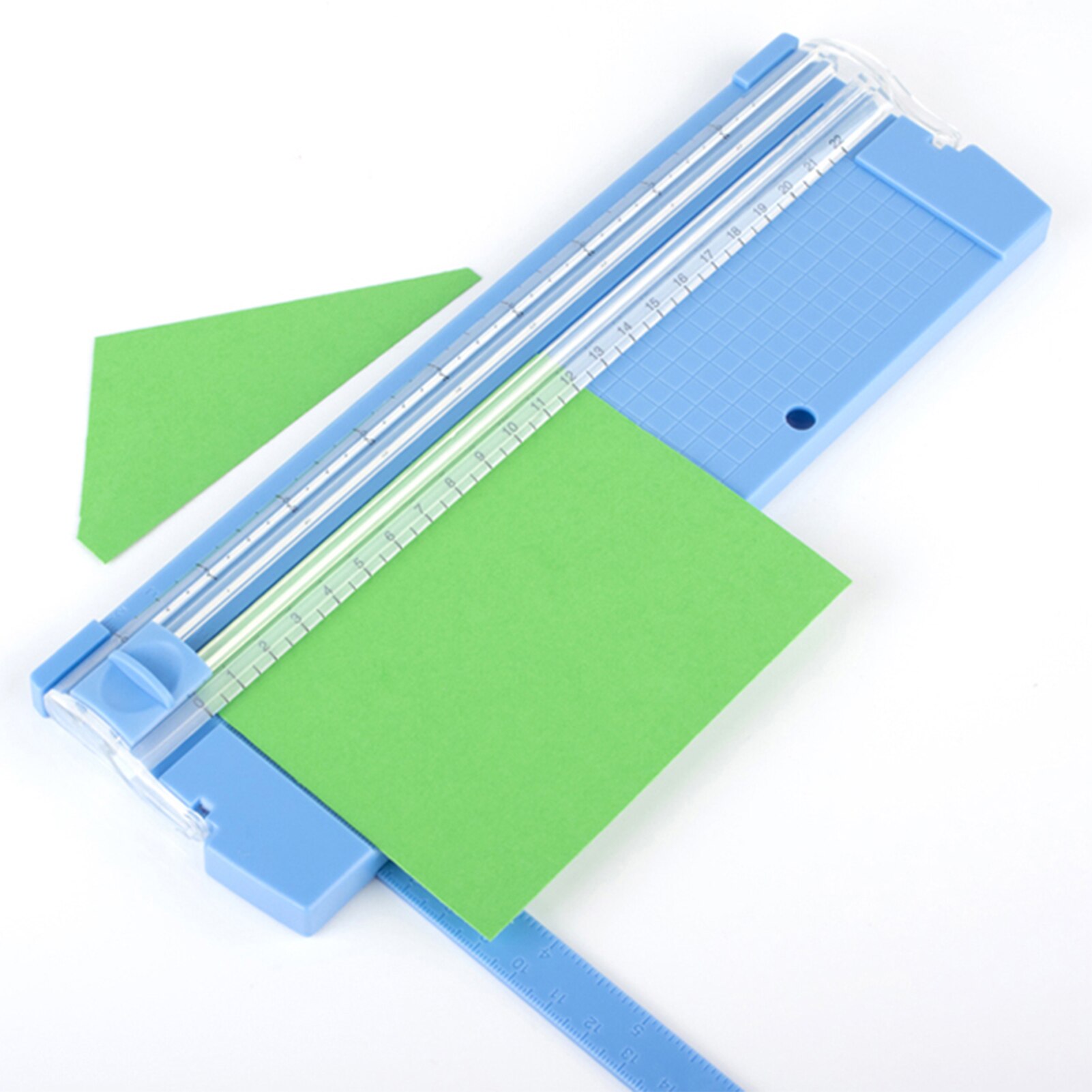 Coupe-papier A5 Portable de 8.7 pouces, Machine de découpe de Scrapbooking avec règle latérale pour l'artisanat et les Photos