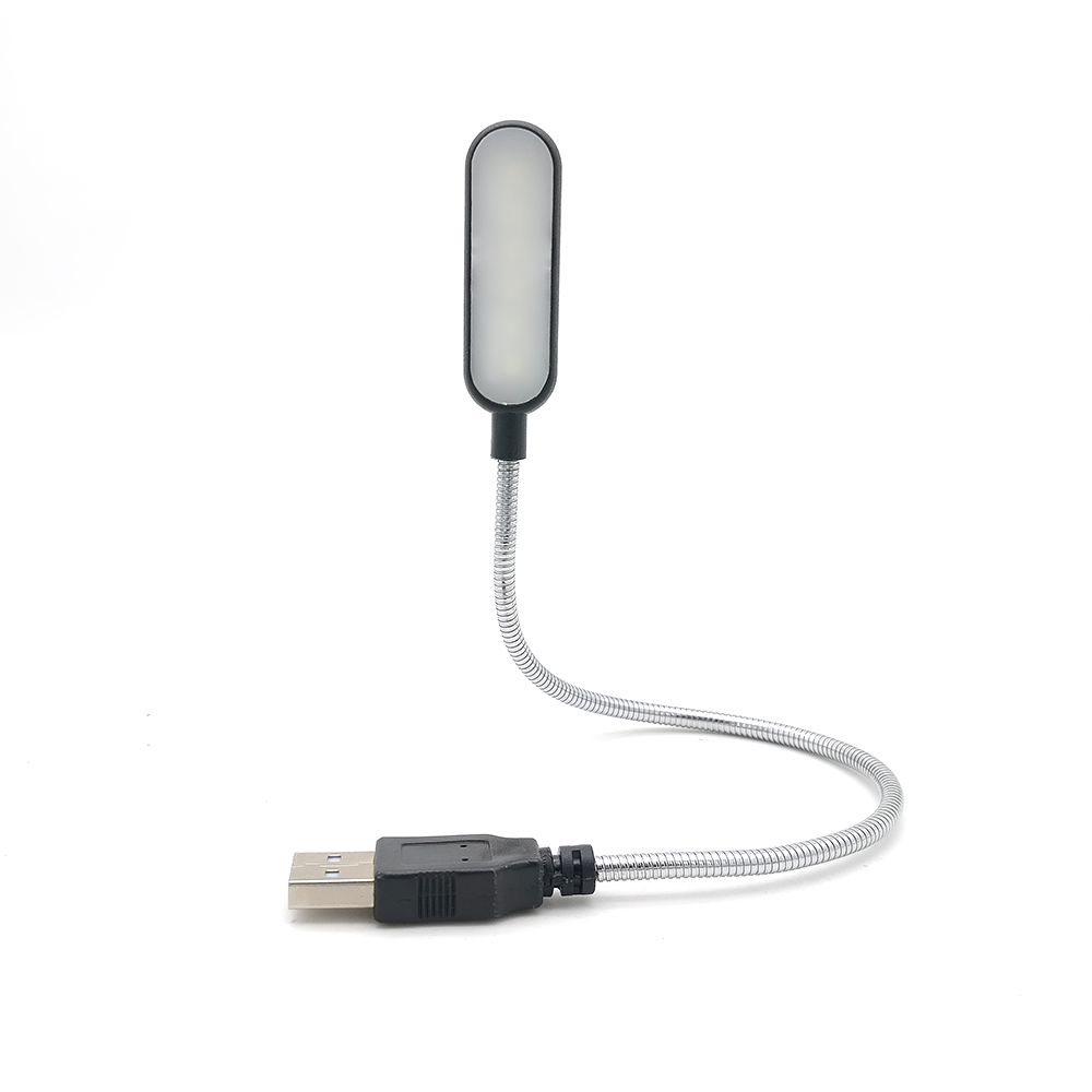 Flexible Tragbare USB Licht Helle Lesen Tisch Lampe 6 LEDs 5V USB Lampe Für Power Bank Laptop Notebook PC computer Helle