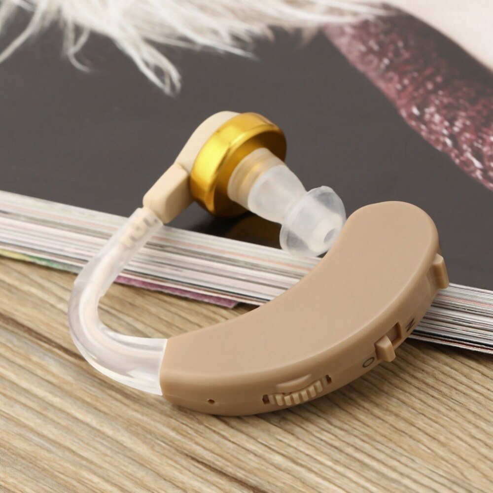 Mini Hearing Aids Sound Voice Amplifier Hearing Aid Kit Behind Ear Care Adjustable Sound Enhancer For The Elderly hear aid