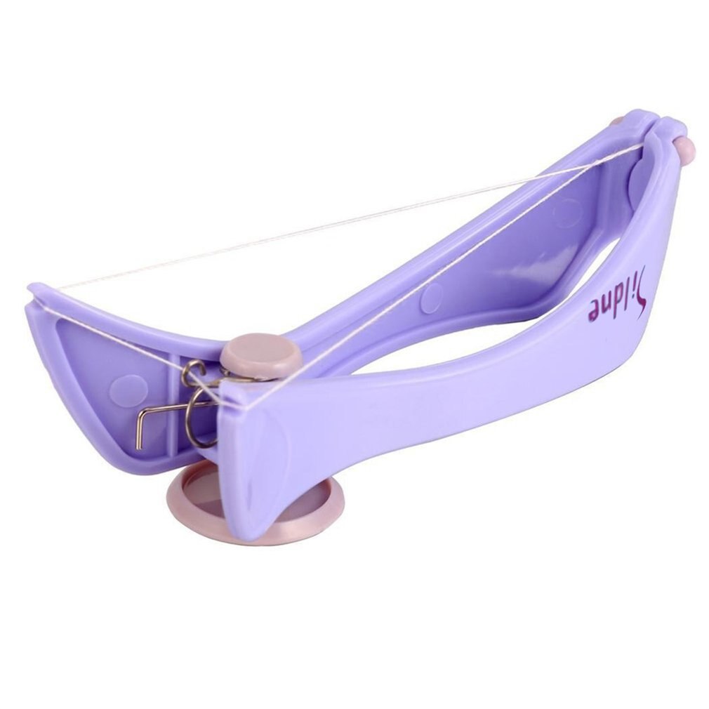 Women Facial Hair Remover Spring Threading Epilator Face Defeatherer DIY Makeup Beauty Tool for Cheeks Eyebrow