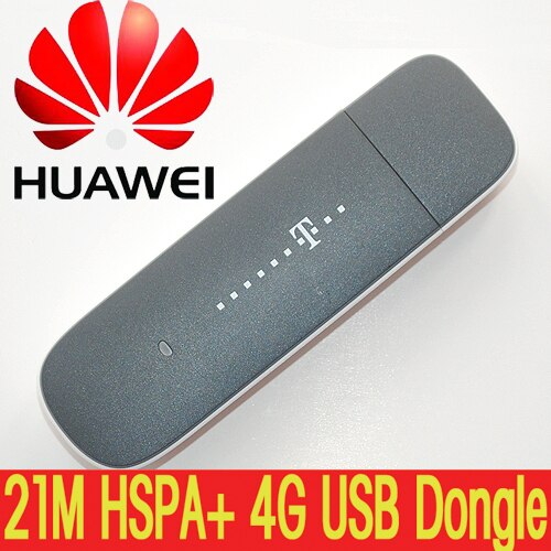 UNLOCKED Huawei E353 21mbps USB Modem MOBILE BROADBAND HSDPA / UMTS - 2100MHz + 3G DONGLE USB Reader