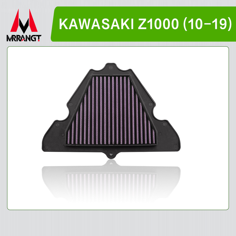 Filtro aria moto di alta qualità per KAWASAKI NINJA 250 300 400 ER6N ER6F Z750 Z800 Z900 ZR900 Z1000 Z1000SX: Arancione