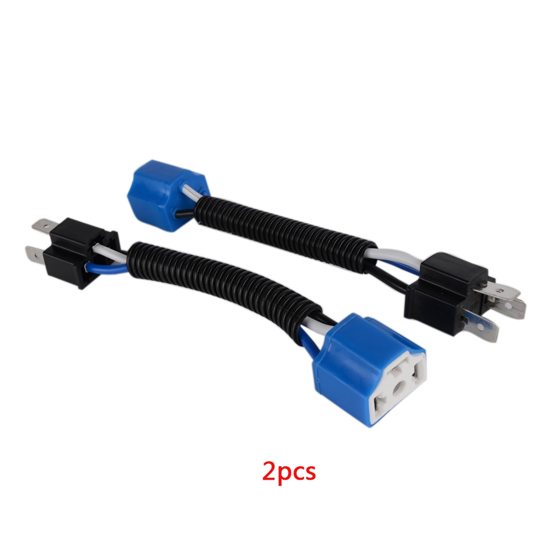 Socket Connector Wiring Universal For H4 Headlight Ceramic Base Copper Terminal Car Motorbike Accessories Heat Resistant