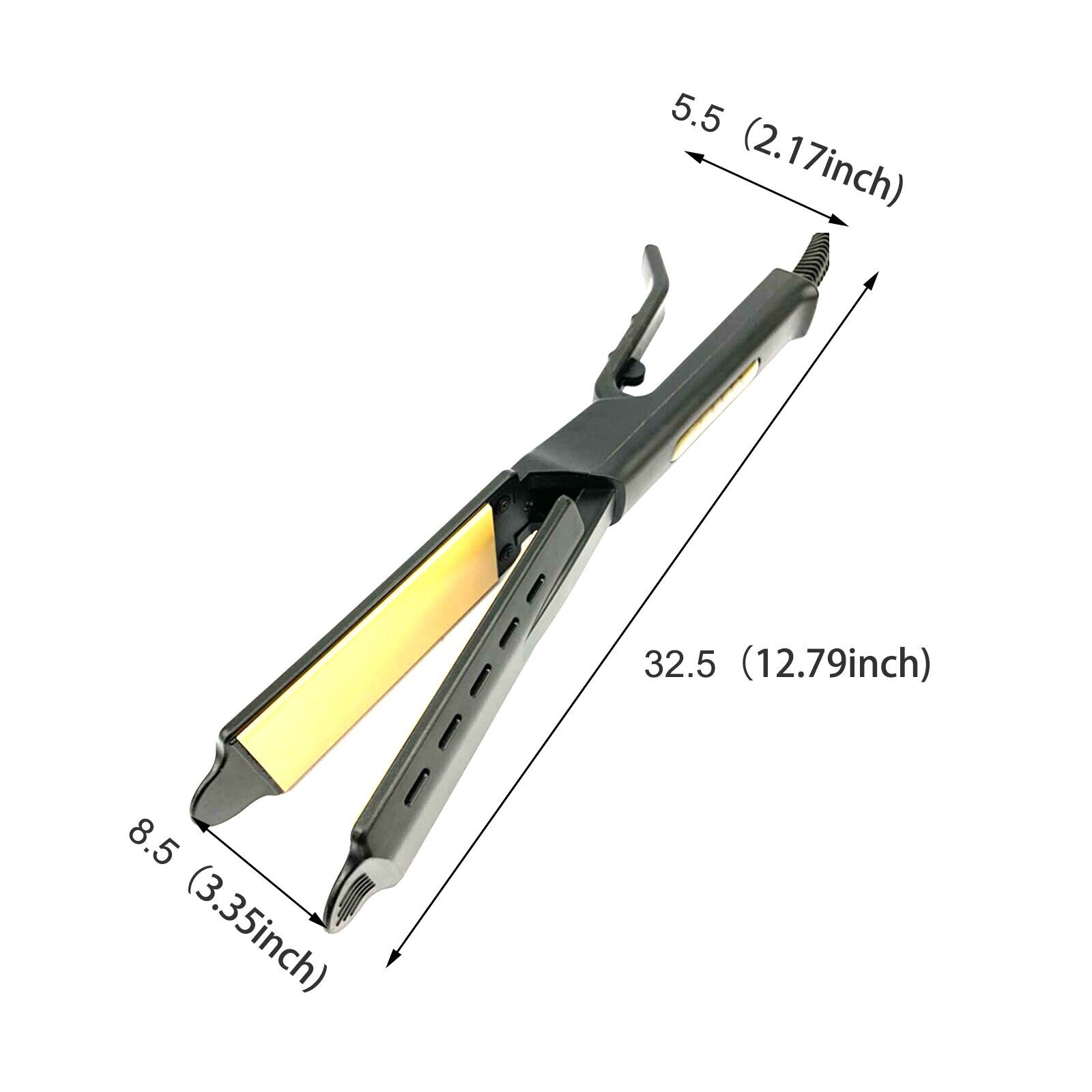 Temperatuur Reguleren Steil Haar Spalk Doet Geen Pijn Haar Verstelbare Spalk Vrouwelijke Keramische Verbreding Plaat #3