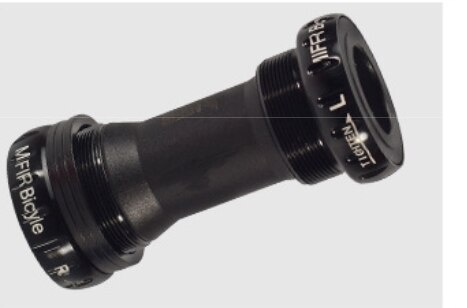 Roulement externe BB roulement pédalier Type de vis 68/73 Mm axe de vélo vtt vélo de route pédalier étanche CNC alliage BB: Black