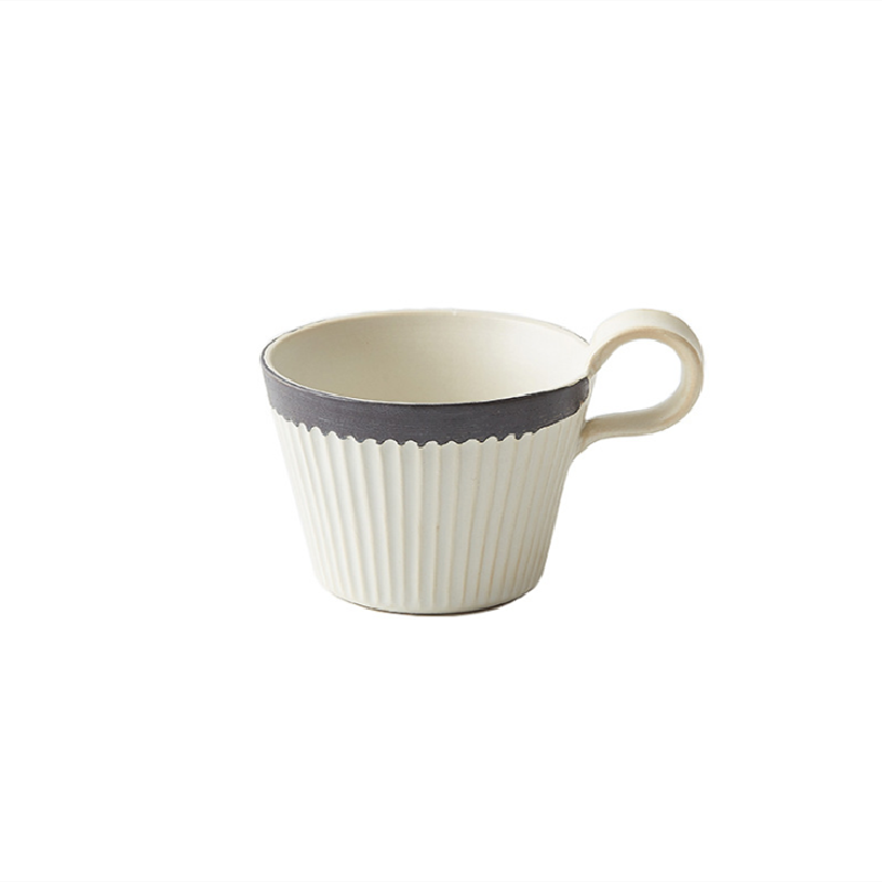 Kaffekopper espressokopper keramisk krus 320ml håndlaget retro drinkware japansk te kungfu kopp nordisk taza de kafe creativa
