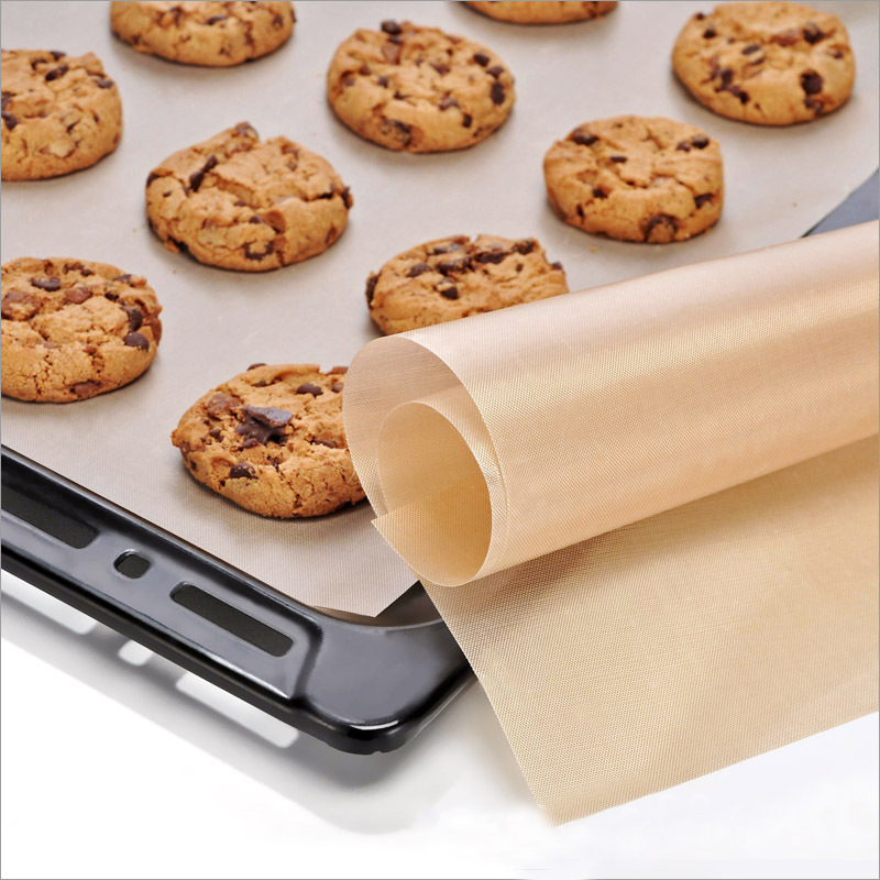Non-stick Teflon Bakken Mat Hittebestendige Herbruikbare Teflon Vel Voor Gebak Bakken Matten Bbq Grill Oven Olipaper