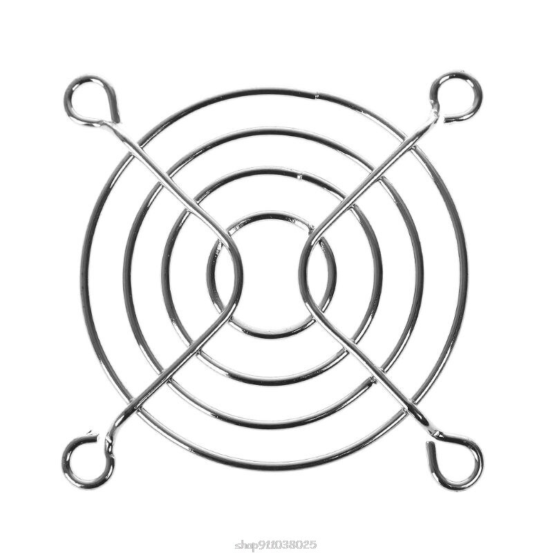 Fan Protection Net Grille 6cm Dia Iron Mesh Safety Grid For Computer Case Fans N09 20