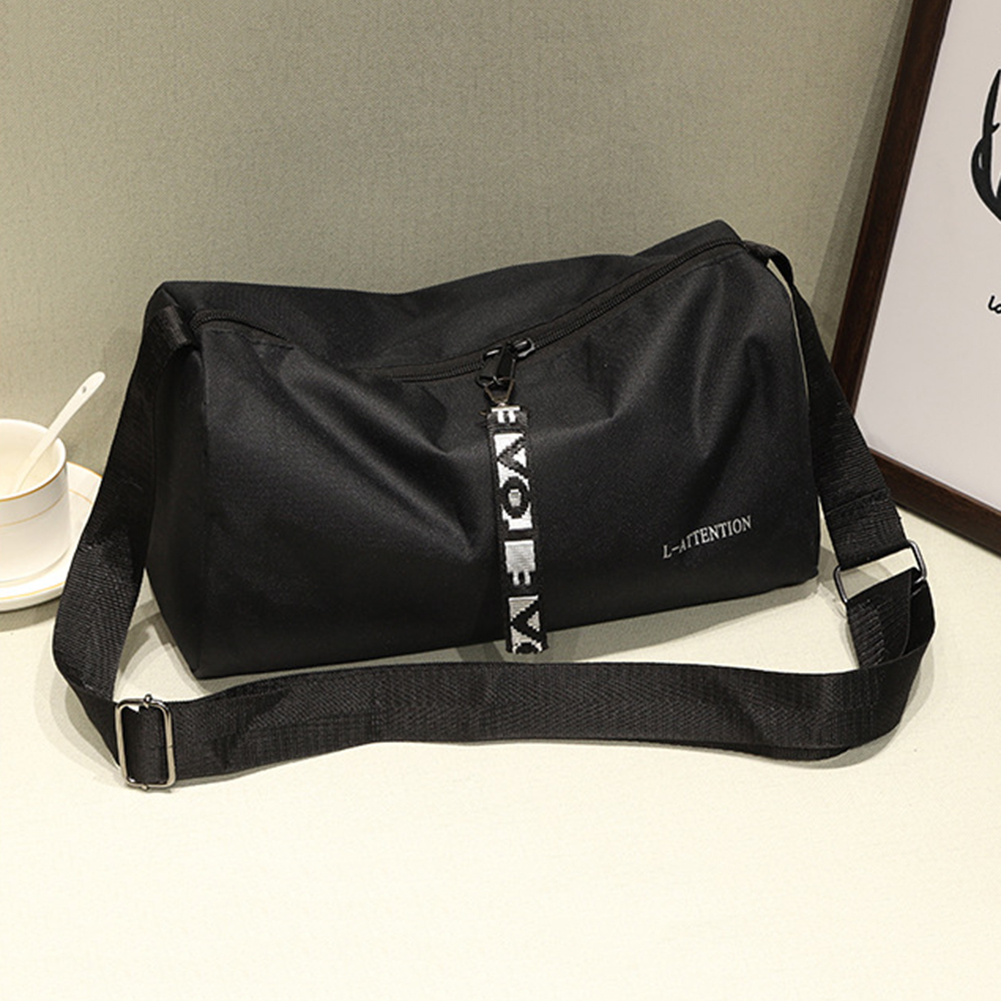 Portable Outdoor Fitness Gym Bags Multifunction Fitness Travel Handbag 600D Nylon Adjustable Strap for Weekend Training