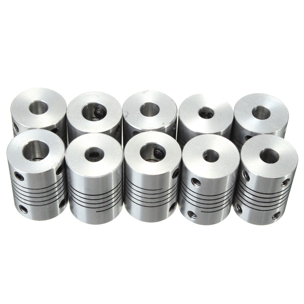 Joustava akselin kytkin  id3/4/5/6/6.35/8mm x  od19mm x  l25mm cnc askelmoottorin liitin akselikytkimet
