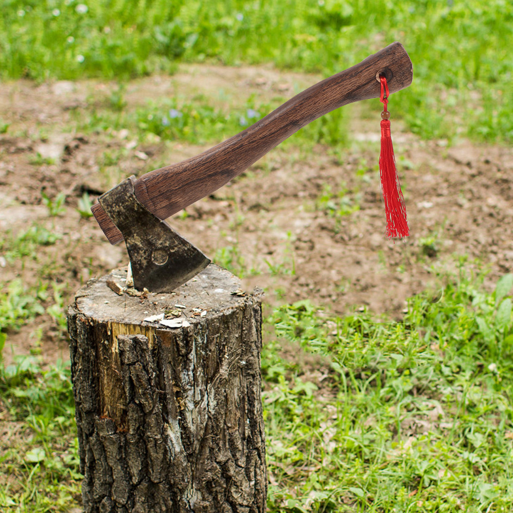 Massivt træ økseskaft værktøj øksetilbehør udskiftning træskafter træbearbejdning til