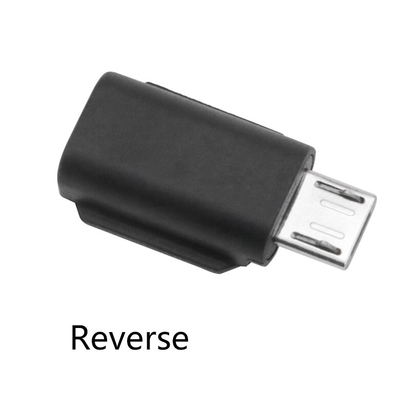 Adaptateur Micro USB pour Smartphone DJI Osmo Pocket 2 IOS, Interface de connecteur de données de téléphone, accessoires de caméra à cardan portable: reverse