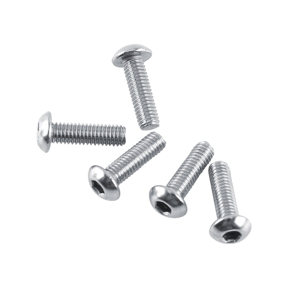 M3 A2 Stainless Steel Hex Socket Screws Bolt and Hex Nuts Assortment Kit Set Cup Head Hex Socket Nut Bolt Set