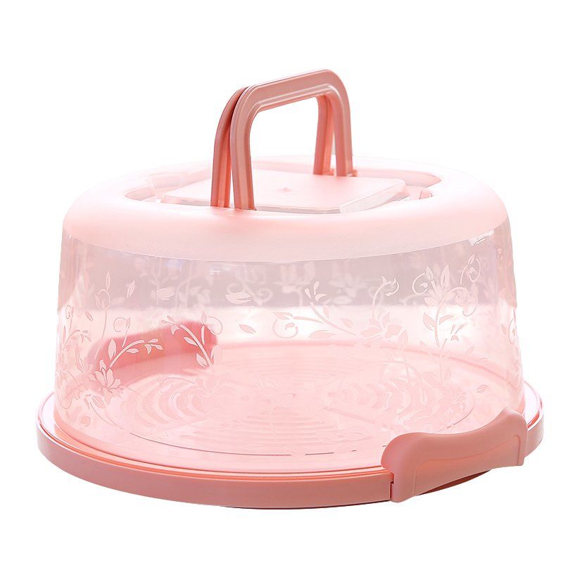 Portable Cake Storage Box Cake Dessert Fruit Vegetables Storage Box Birthday Wedding Kitchen Baking Container