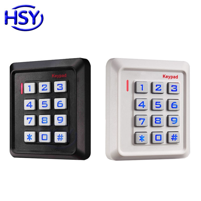 RFID Keypad Single Door Access Control 125Khz EM ID Card Entry Lock Keyboard Standalone Controller Reader