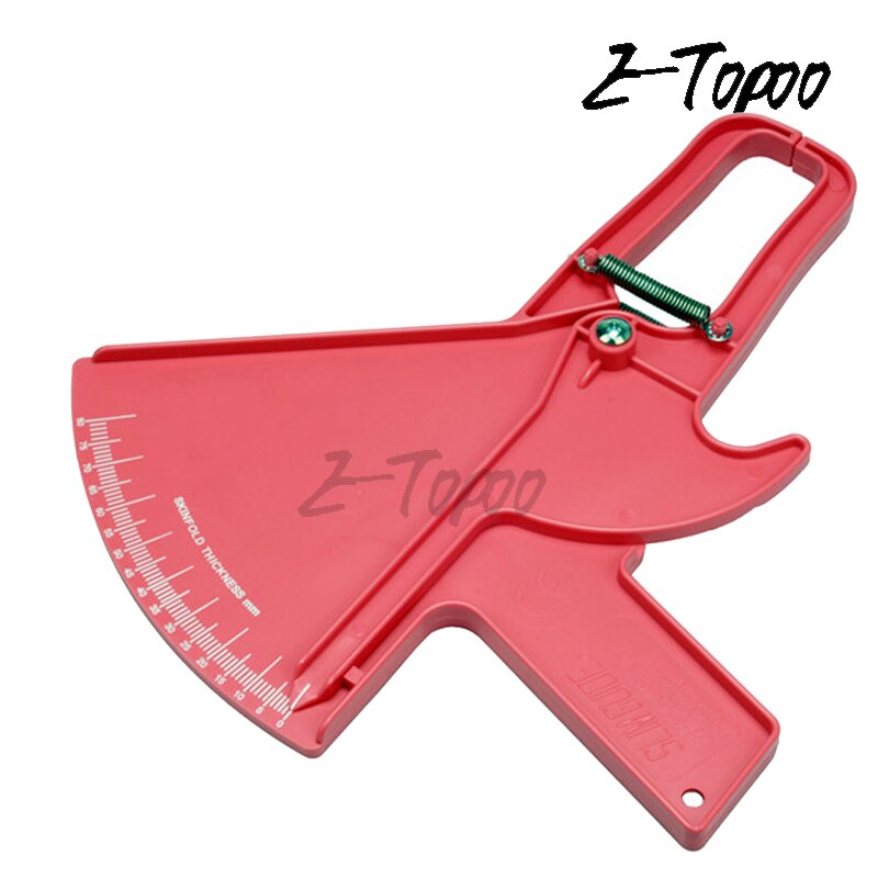 Convenient 0-80mm Slim Guide Skinfold Caliper Measure Body Fat Tester Analyzer Measurement Keep Health Fitness