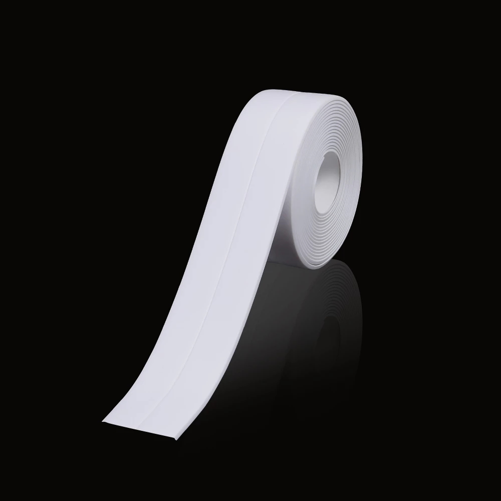 Waterproof Tapes Border For Bathroom Kitchen Seal Strip PVC Sticker Sink Gap Toilet Adhesive Corner Line
