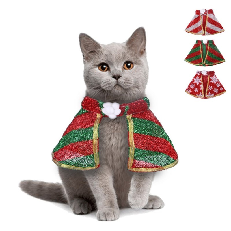 Hond Kat Kerst Kostuum Vampire Grappige Mantel Halloween Vermomming Kleding Voor Katten Jaar Pak Voor Kleine Honden Huisdier Foto props