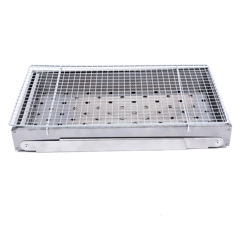 Outdoor foldable portable steel charcoal barbecue grill bbq grill