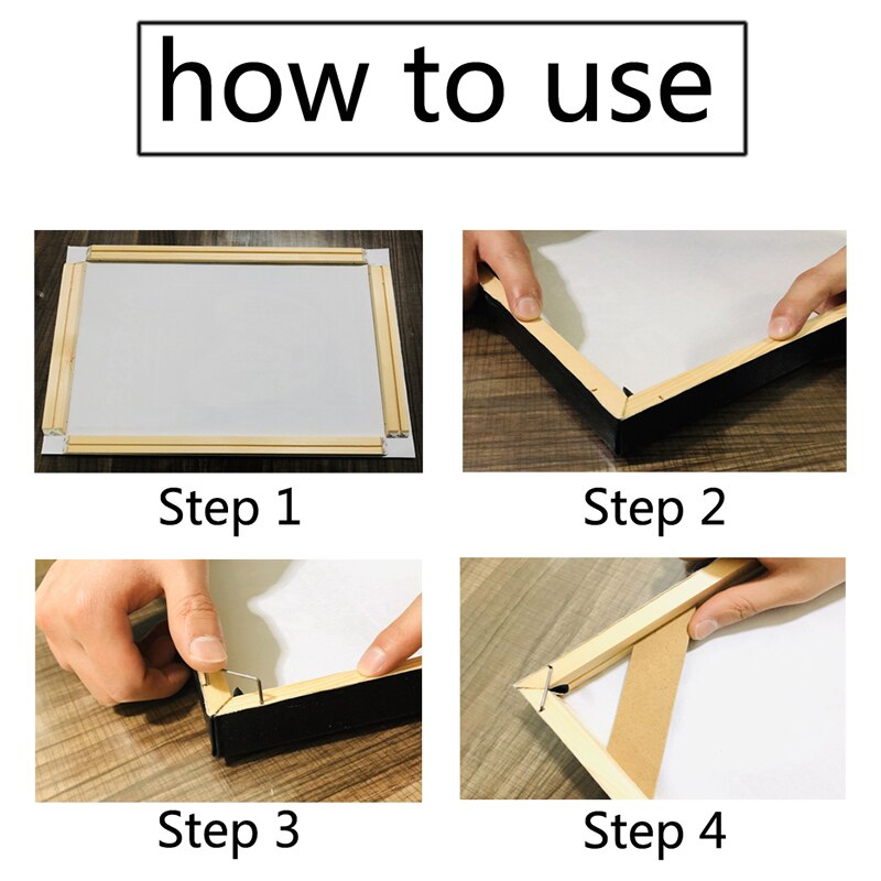 Diy Natuurlijke Houten Frame Voor Canvas Prints En Canvas Schilderij Art Quadros Pictures Houten Frame